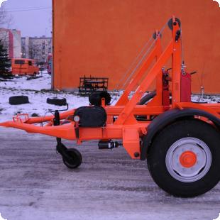 Przyczepa kablowa ładowność 5,5t