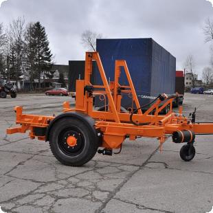 Przyczepa kablowa hydrauliczna